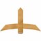 Ekena Millwork Bellingham Rough Sawn Timber Gable Bracket, Western Red Cedar, 48"W x 28"H x 2"D x 6"F, 14/12 Pitch GBW048X28X0206BEL00RWR - alternate 1